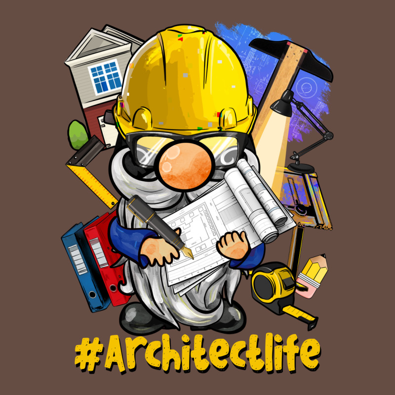 Architect Life Gnome Long Sleeve Tee by BarkalooDesign | Teevron