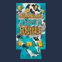 Mama Needs A Drink Slim Can Cooler Mother's Day Premium Hoodie | Teevron