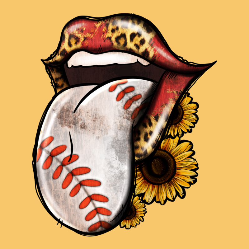 Baseball Tongue Vintage Hoodie by Jasminsmagicworld | Teevron