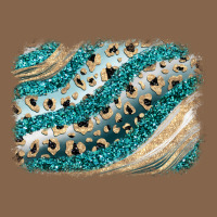 Turquoise Glitter Background Premium Tee | Teevron