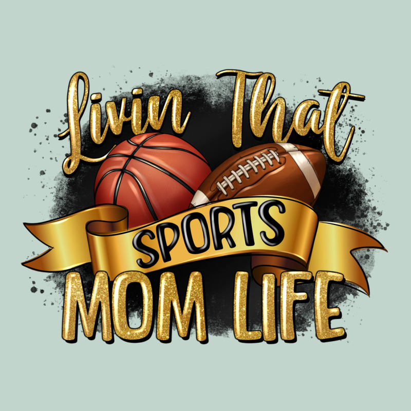 Livin That Sports Mom Life Zipper Hoodie by CowGirlArtShop | Teevron