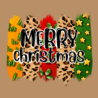 Merry Christmas Brushstrokes Vintage Hoodie | Teevron