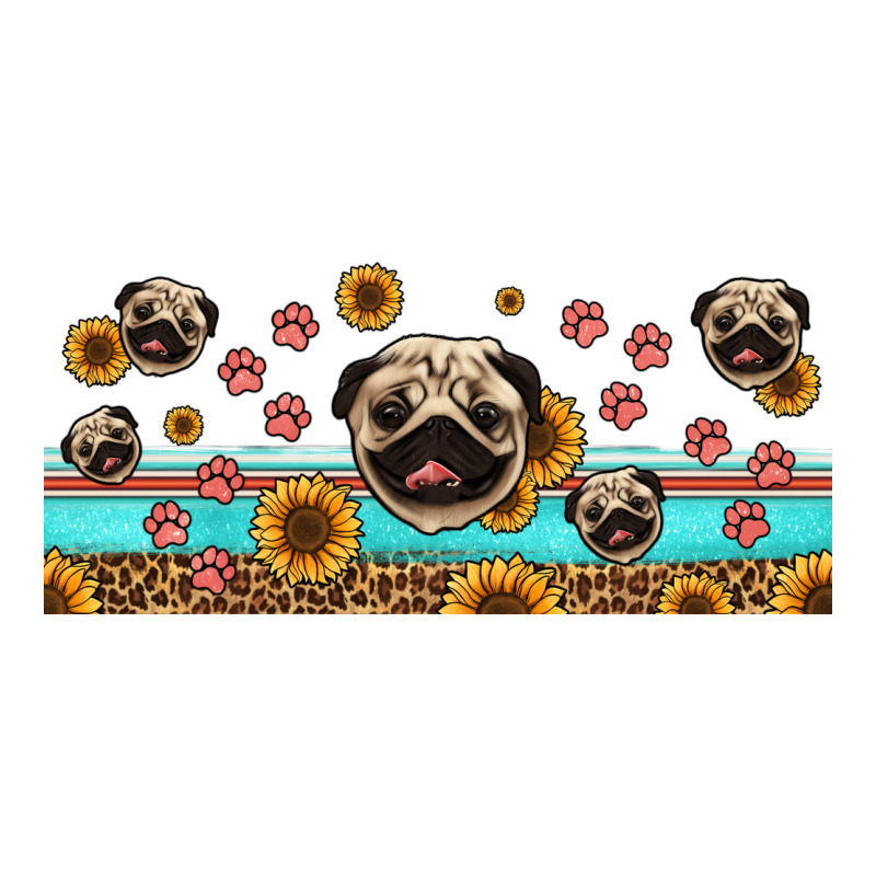 Western Pug Dogs Ladies Tee by Jasminsmagicworld | Teevron