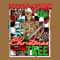 Rockin' Around The Christmas Tree Skeleton Vintage Tee | Teevron