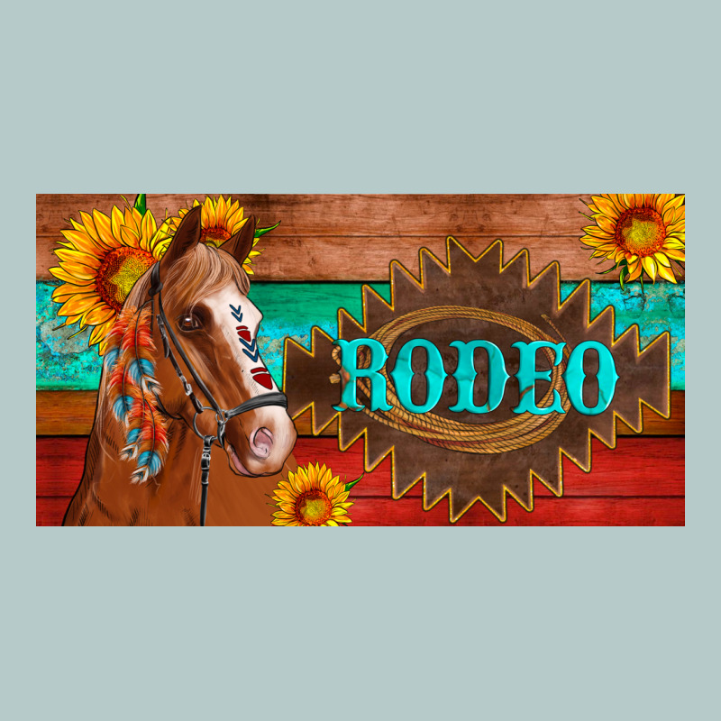 Aztec Horse Cactus And Sunflowers License Plate Template Heavy Core Tee by Artiststas | Teevron