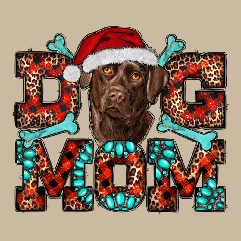 Dog Mom Christmas With Labrador Long Sleeve Tee by RanaPortraitStore | Teevron