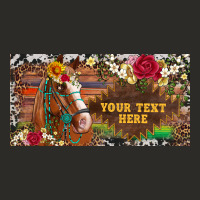 (preview)western Turquoise Gemstone Horse Cowhide Leopard Floral Backg Heavy Core Tee | Teevron