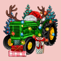 Farm Tractor Christmas Urban Heavy Tee | Teevron