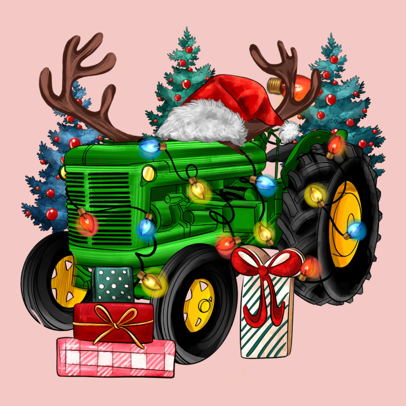 Farm Tractor Christmas Urban Heavy Tee by MaliasSmallBusiness | Teevron
