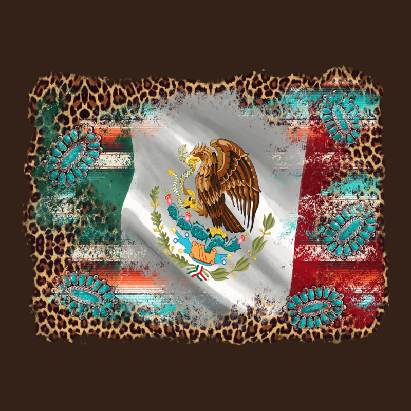 Mexico Gemstone Leopard Heavy Core Tee by AdoDesignShop | Teevron