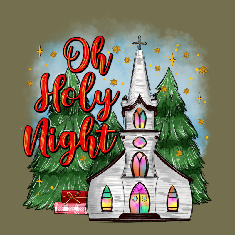 Christmas Church Oh Holy Night Vintage Hoodie by MaliasSmallBusiness | Teevron