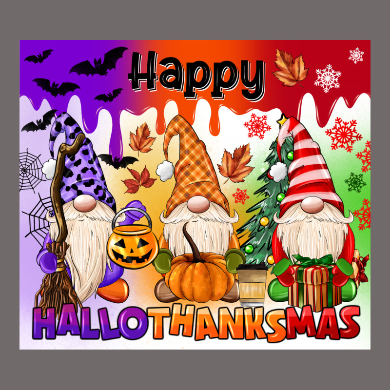 Happy Hallothanksmas Gnomies Urban Heavy Tee by MaliasSmallBusiness | Teevron