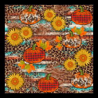 Pumpkin Plaid Sunflower Seamless Min Ladies Tee | Teevron