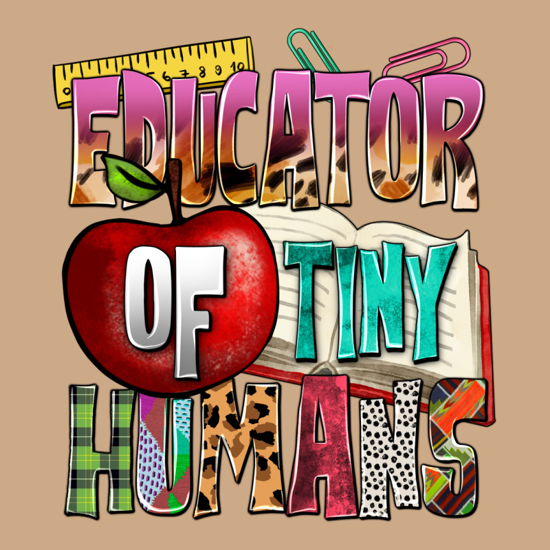 Educator Of Tiny Humans Vintage Hoodie by NancyCooperArtShop | Teevron