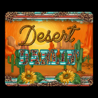 Western Desert Darlin Sunset Serape Leopard Sunflowers Mousepad Premium Tee | Teevron