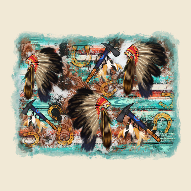 Indian Western Background Ladies Tee by AdoDesignShop | Teevron