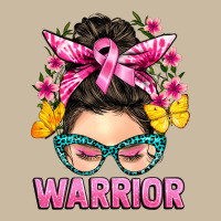 Cancer Warrior Messy Bun Long Sleeve Tee | Teevron