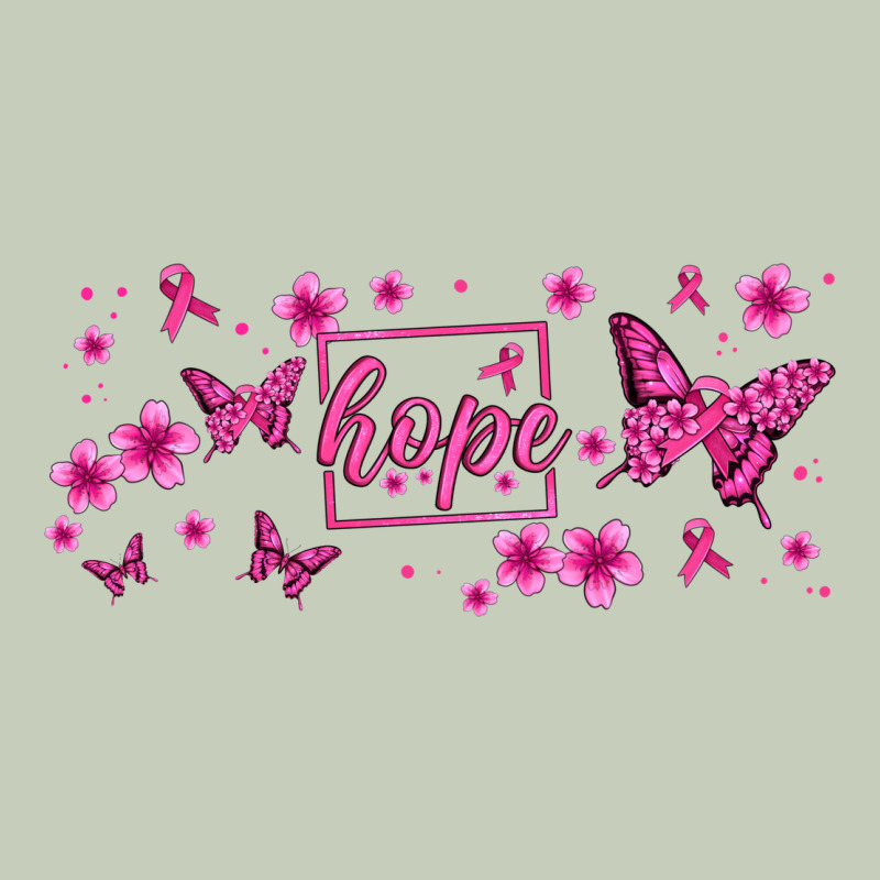 Hope Breast Cancer Butterfly Ladies Tee by Jasminsmagicworld | Teevron