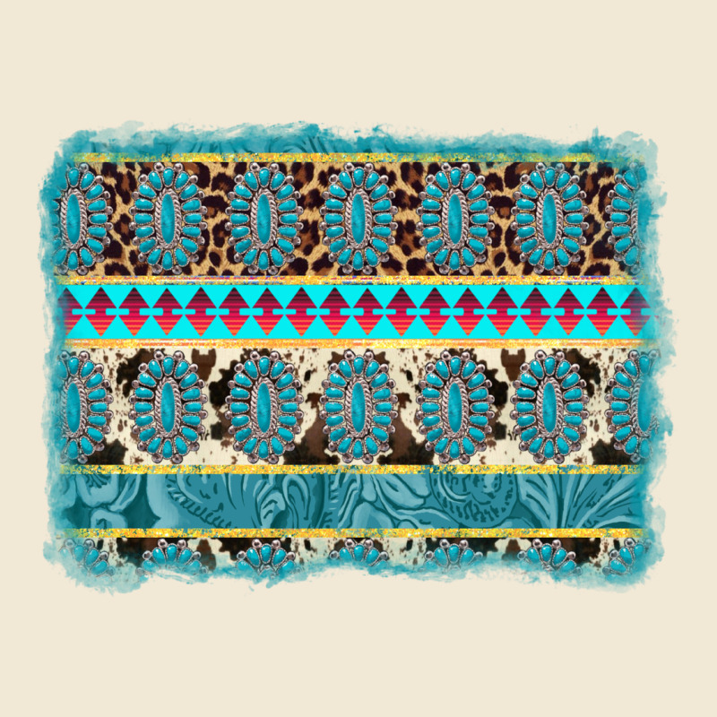 Turquoise Gemstone Background Ladies Tee by AdoDesignShop | Teevron