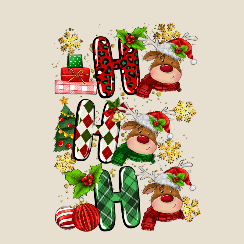 Ho Ho Ho Reindeer Urban Heavy Tee by MaliasSmallBusiness | Teevron
