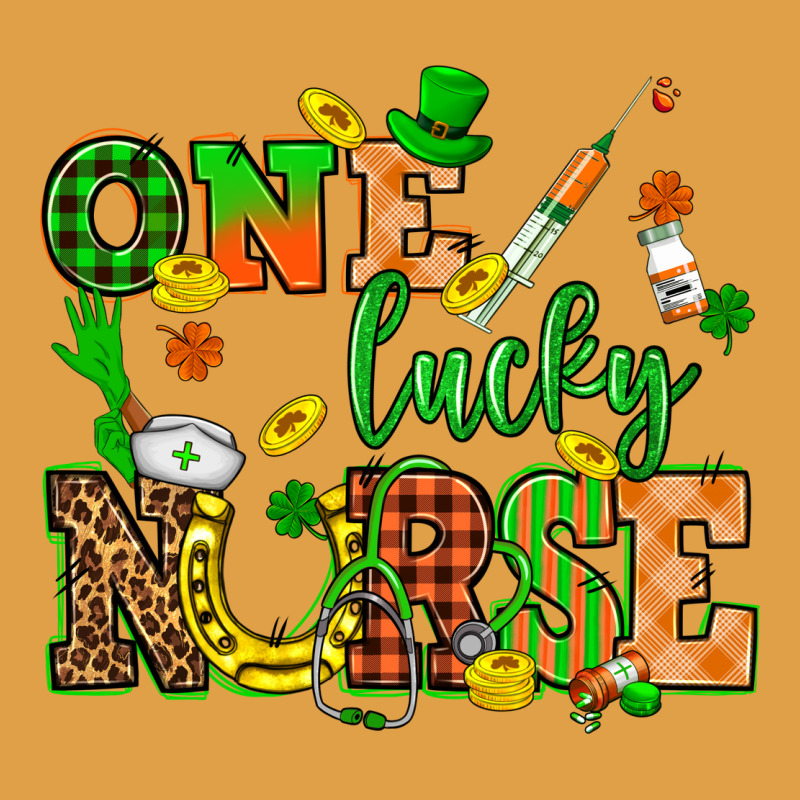 St. Patricks Day One Lucky Nurse Premium Hoodie by HowdyJamesFarm | Teevron