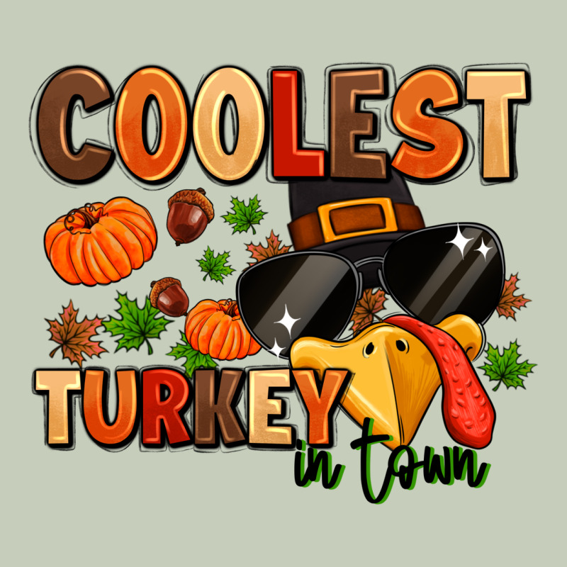Coolest Turkey In Town Classic Tee by MaliasSmallBusiness | Teevron