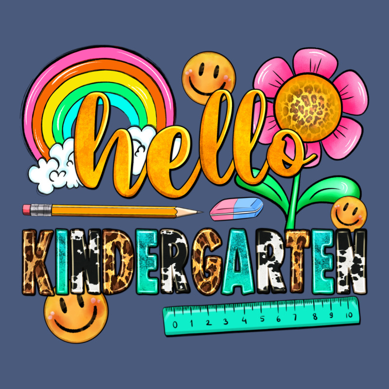Hello Kindergarten Vintage Hoodie by NancyCooperArtShop | Teevron
