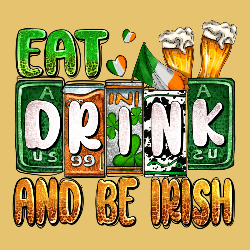 St. Patrick's Eat Drink And Be Irish Premium Sweatshirt by OliviaCreatesArt | Teevron