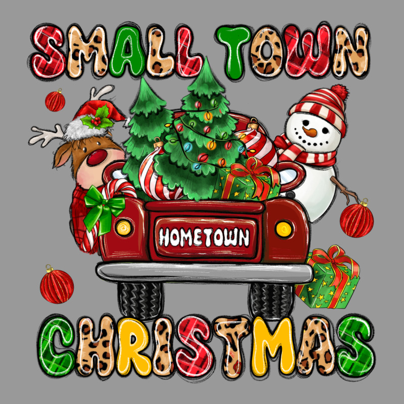 Christmas Santa And Reindeer Truck Vintage Hoodie by MaliasSmallBusiness | Teevron