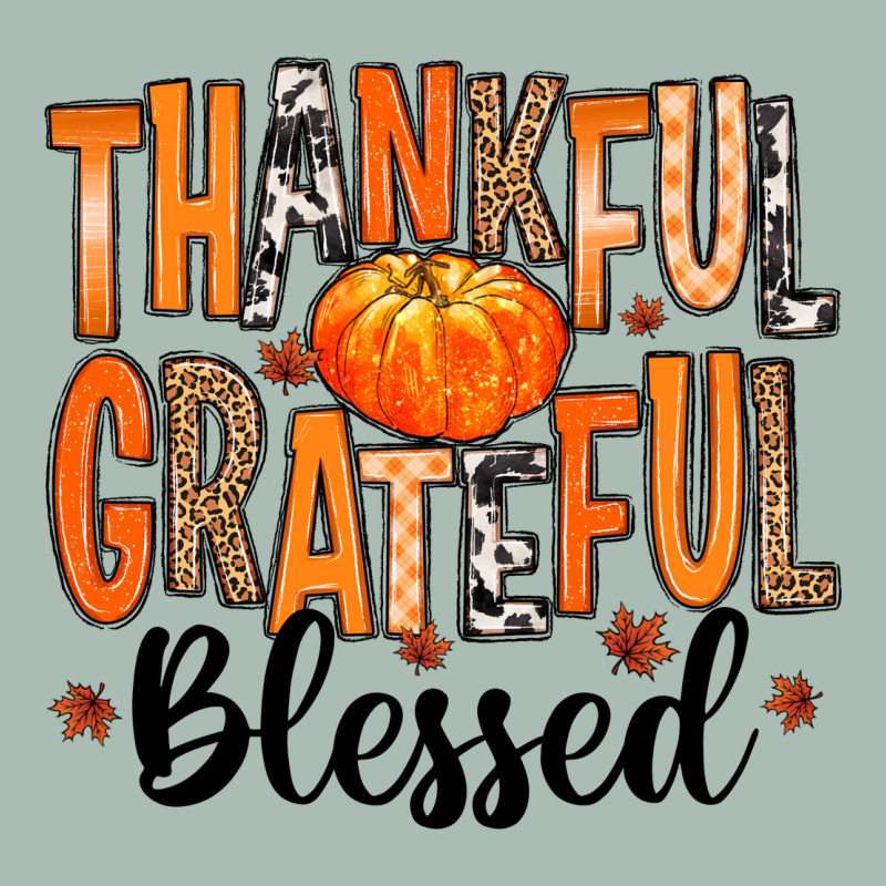 Thankful Grateful Blessed Classic Tee by MaliasSmallBusiness | Teevron
