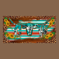 Western Howdy Cowgirl Leopard Serape   License Plate Template Premium Tee | Teevron