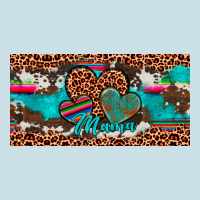 Hearts Mama License Plate Ladies Tee | Teevron