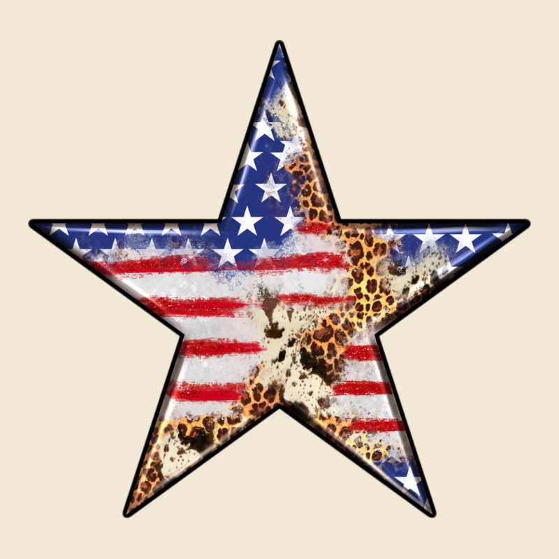 American Flag Star Premium Tee by LillyAllenDesigns | Teevron