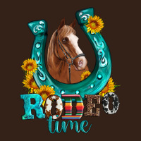 Horseshoe Rodeo Time Heavy Core Tee | Teevron