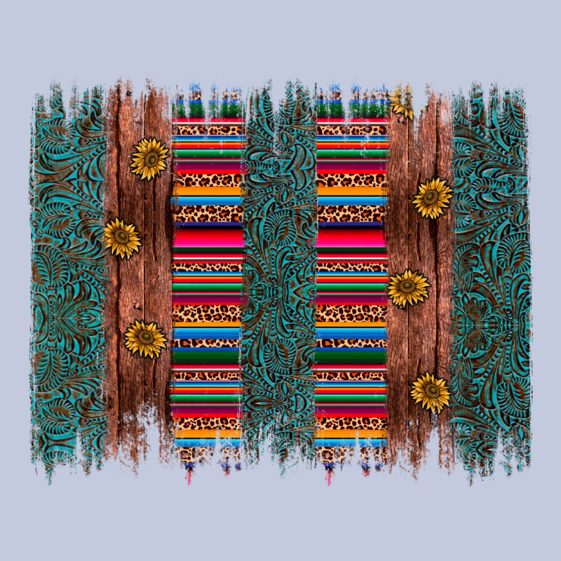 Sunflower Serape Brush Stroke Long Sleeve Tee by Artiststas | Teevron