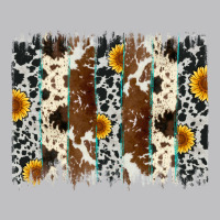Sunflower Cowhide Brush Stroke Long Sleeve Tee | Teevron