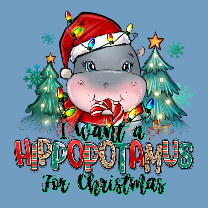 I Want A Hippopotamus For Christmas Urban Heavy Tee by MaliasSmallBusiness | Teevron