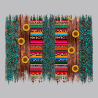 Sunflower Serape Brush Stroke Long Sleeve Tee | Teevron