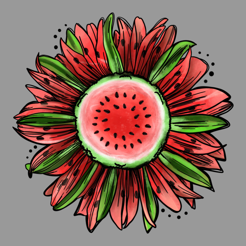 Watermelon Sunflower Vintage Hoodie by Jasminsmagicworld | Teevron