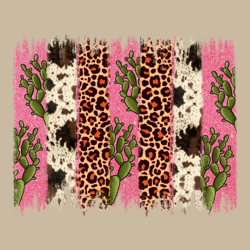 Cactus Leopard Cowhide Brush Stroke Long Sleeve Tee by Artiststas | Teevron
