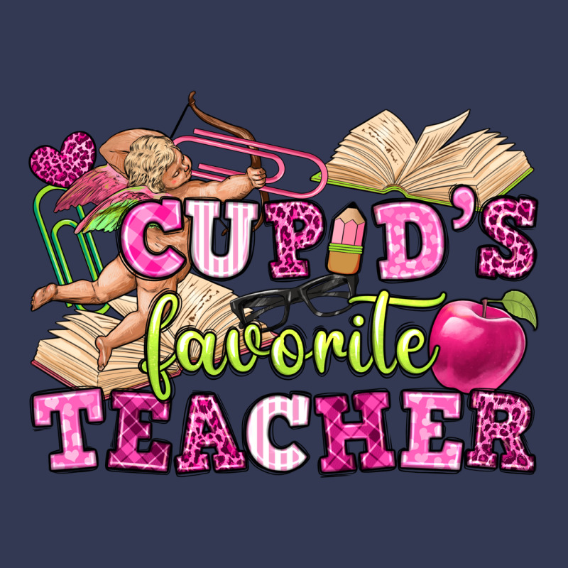 Cupid's Favorite Teacher Heavyweight Hoodie by OliviaCreatesArt | Teevron