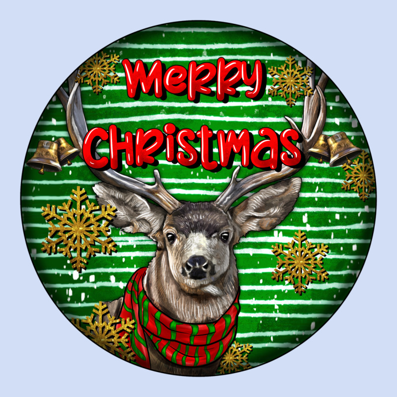 Mule Buck Deer Head Christmas Urban Hoodie by LillyAllenDesigns | Teevron