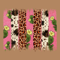 Cactus Leopard Cowhide Brush Stroke Long Sleeve Tee | Teevron