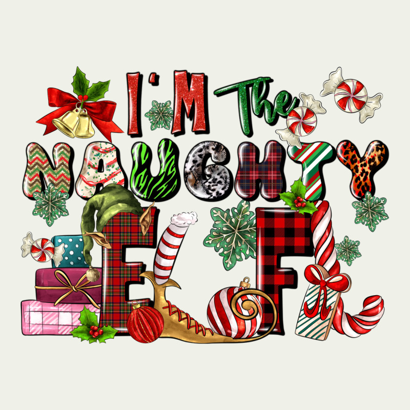 Im The Naughty Elf Urban Heavy Tee by MaliasSmallBusiness | Teevron