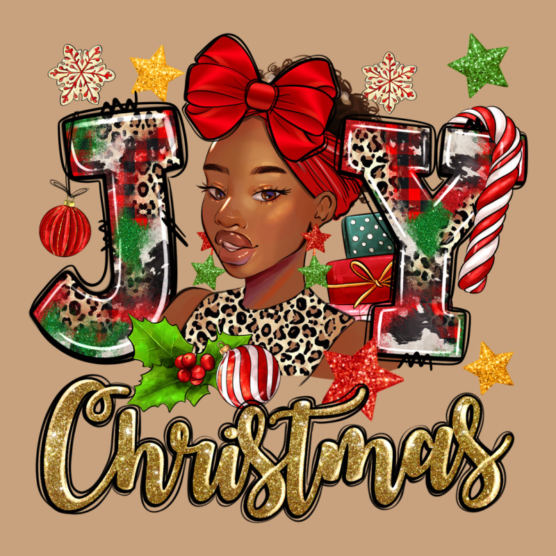 Christmas Joy Black Woman Vintage Tee by MaliasSmallBusiness | Teevron