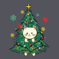 Christmas Tree Cat Vintage Hoodie | Teevron