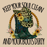 Keep Your Soul Clean And Your Boots Dırty Cowgirl Boots Heavyweight Sweatshirt | Teevron