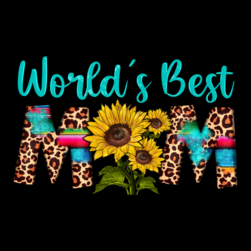 World's Best Mom Sunflower Ladies Tee by Artiststas | Teevron