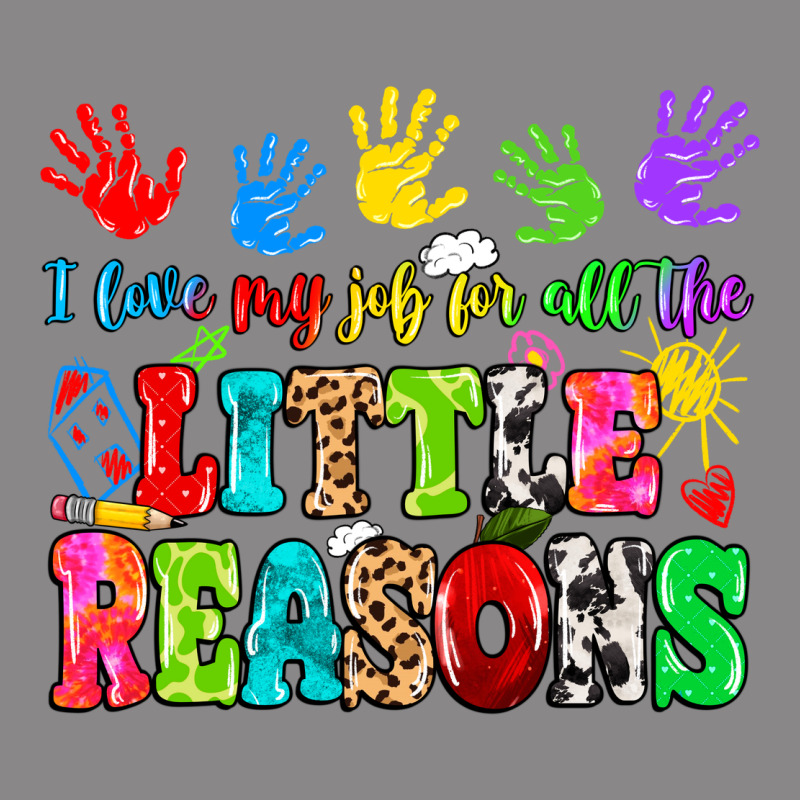 I Love My Job For All The Little Reasons Vintage Tee by MaliasSmallBusiness | Teevron