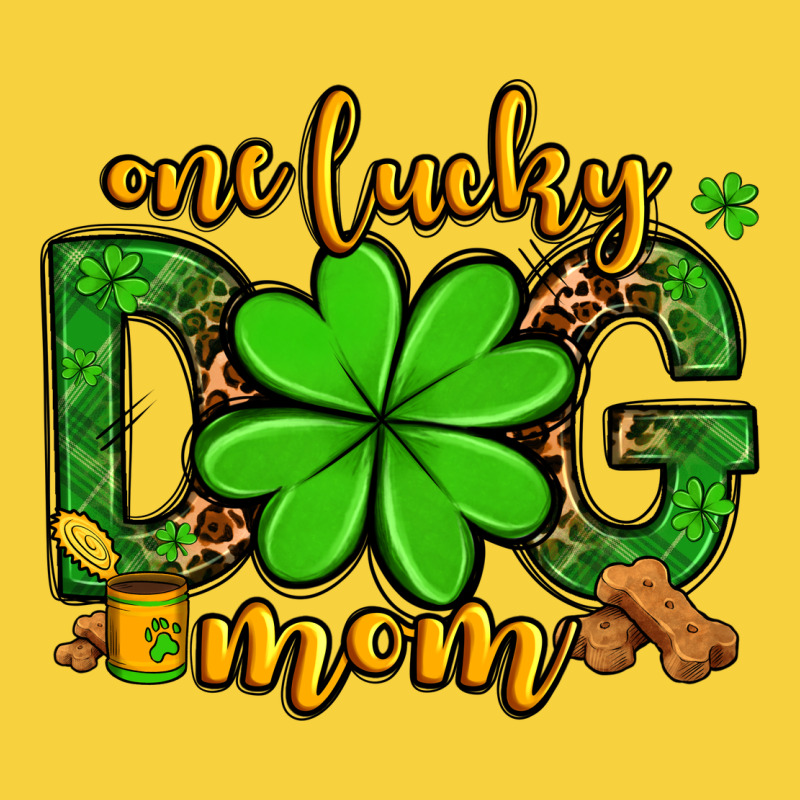 One Lucky Dog Mom St. Patrick's Premium Sweatshirt by OliviaCreatesArt | Teevron